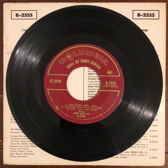 Count Basie Vinyl 45 Record - Picture 3 of 6